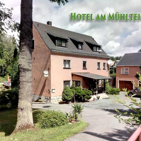 Hotel Am Mühlteich Taltitz Exterior foto
